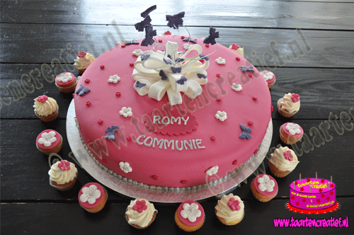 communietaart-8-2014-met-cupcakes
