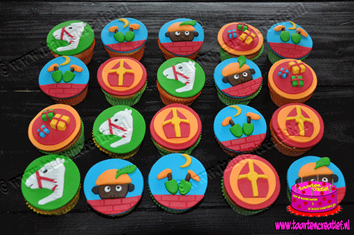 sinterklaas-cupcakes
