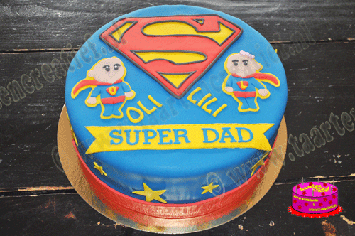 super-dad-taart