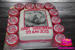 doop-taart-12-met-cupcakes