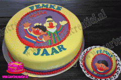 Ernie-en-Bert-taart
