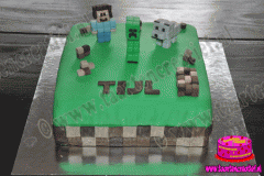 minecraft-taart